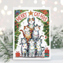Zoek naar kattenkerstmis kaarten Voor iedereen
