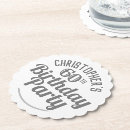 Zoek naar 60 jaar oud onderzetters Verjaardagsfeest