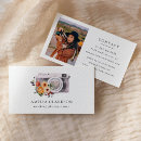 Zoek naar vintage fotograaf visitekaartjes Boho