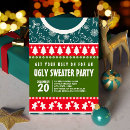 Zoek naar ugly sweater party uitnodigingen Plezier