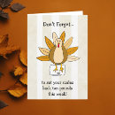 Zoek naar humor turkije kaarten Thanksgiving