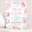 Zoek naar pamper party uitnodigingen Voor spa verjaardagen