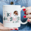 Zoek naar vader en dochter mokken Voor haar