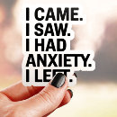 Zoek naar angst stickers Introvert