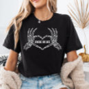 Zoek naar skelet dames tshirts Bruid of dood