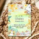 Zoek naar magie uitnodigingen Waterverf