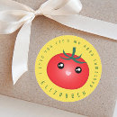 Zoek naar grappige tomaat stickers Ik hou van je