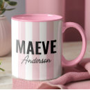 Zoek naar roze en witte rozen mokken Voor hem/haar