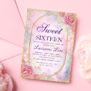 Zoek naar surprise 16th birthday uitnodigingen Zoete zestien