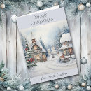 Zoek naar winterlandschap kaarten Waterverf