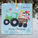 Zoek naar tractor kerstdecoratie Blauw