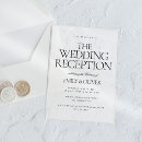 Zoek naar huwelijksreceptie uitnodigingen Alleen receptie