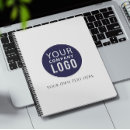 Zoek naar zakelijke notitieboeken Aangepaste logo