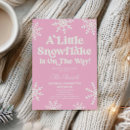 Zoek naar snowflake babyshower uitnodigingen Winterwonderland