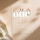 Zoek naar moderne 1e verjaardag uitnodigingen Eenvoudig