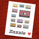 Zoek naar cassetteband stickers Muziek