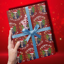 Zoek naar grappige mannen cadeaupapier Kerstmis