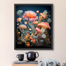 Zoek naar botanische illustratie kunst Paddenstoelen