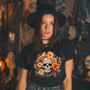 Zoek naar suiker schedel tshirts Bloemenschedel