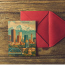 Zoek naar vintage art briefkaarten Illustratie