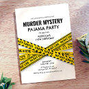 Zoek naar moord uitnodigingen Moord mysterie feest