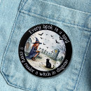 Zoek naar spreuken buttons Halloween