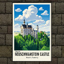 Zoek naar neuschwanstein kasteel kunst Vintage