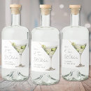 Zoek naar martini etiketten Voor haar