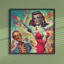 Zoek naar pinup posters Zombie