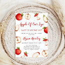 Zoek naar apple babyshower uitnodigingen Waterverf