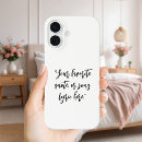 Zoek naar motivatie iphone hoesjes Typografie