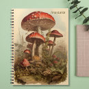 Zoek naar mushroom notitieboeken Cottagecore