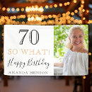 Zoek naar 70ste verjaardag spandoeken Elegant