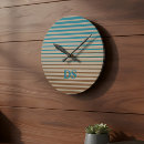 Zoek naar minimalistisch klokken Monogrammen
