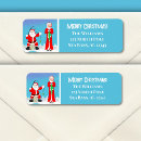 Zoek naar funny christmas retouretiketten Santa