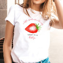 Zoek naar aardbei dames tshirts Waterverf