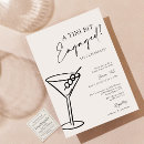 Zoek naar cocktails cocktail party martini uitnodigingen Bruid