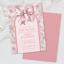 Zoek naar stoffige rozen botanische waterverf babyshower uitnodigingen Voor haar
