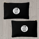 Zoek naar bedrijf cosmetica tasjes Zwart wit