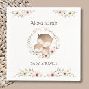 Zoek naar uil baby shower servetten Roze