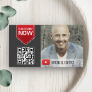 Zoek naar youtube kanaal visitekaartjes Invloeder