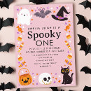 Zoek naar spooky uitnodigingen Spooky one birthday