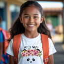 Zoek naar panda meisje tshirts Floreel