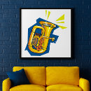 Zoek naar blaasinstrument posters Tuba