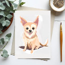 Zoek naar chihuahua puppy briefkaarten Waterverf