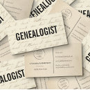 Zoek naar genealogie visitekaartjes Familiegeschiedenis