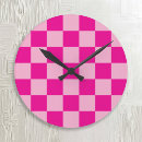 Zoek naar fuchsia klokken Minimalistisch
