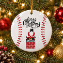 Zoek naar kerstmis honkbal ornamenten Kerstman