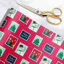 Zoek naar postzegel cadeaupapier Kerstmis