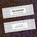 Zoek naar grid visitekaartjes Minimalistisch